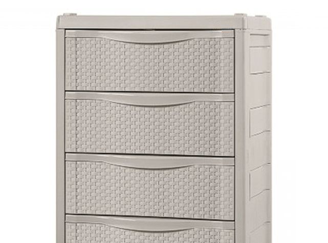 Cajonero Taupe 65 x 45 x 101 cm Rimax-2