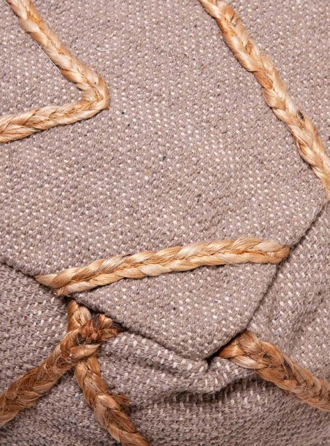Pouf Villa Costa 40 x 40 x 40 cm 72 Beige-Café-1