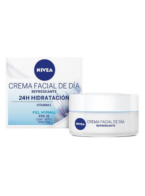 Crema Nivea Facial Hidratante Activa Día Fps15 Piel Normal 50 ml-1