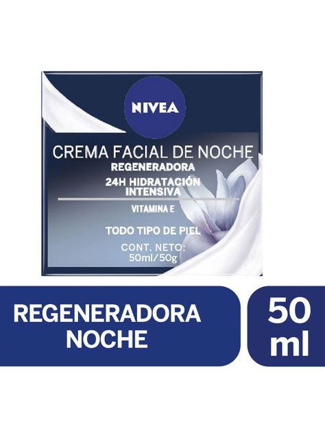 Crema Nivea Facial Hidratante Regeneradora Noche 50 ml-0