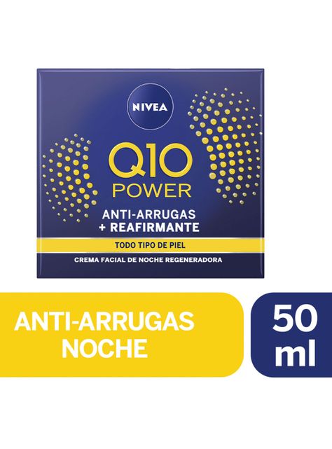 Crema Nivea Facial Antiarrugas Noche Q10 Power 50 ml-1