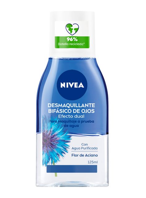Desmaquillante facial Bifásico de Ojos 125ml Nivea-0
