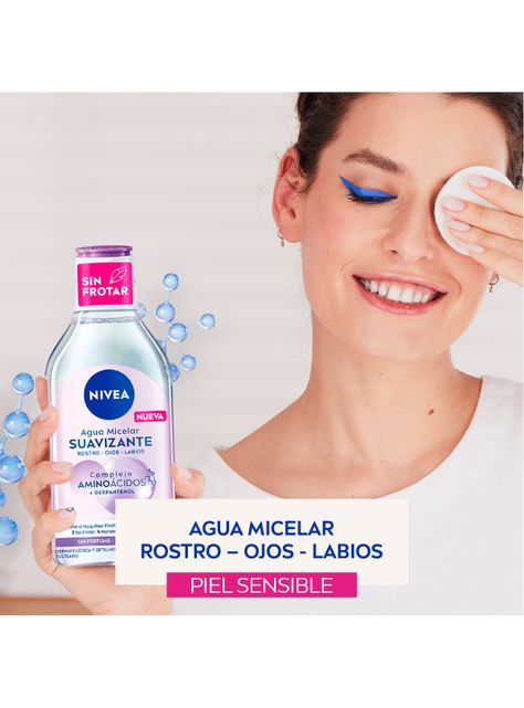 Loción Nivea Micelar 3 En 1 Piel Sensible 400 ml-4
