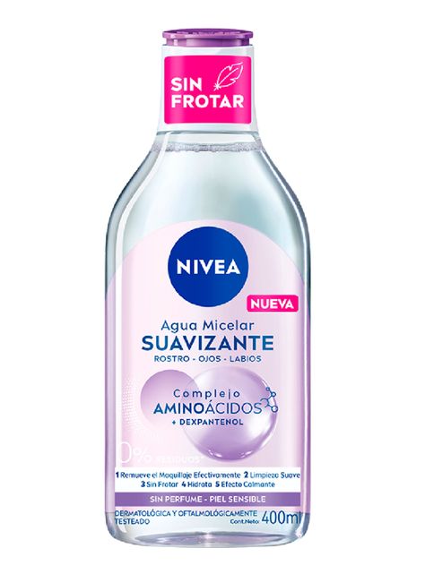 Loción Nivea Micelar 3 En 1 Piel Sensible 400 ml-0
