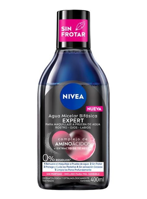 Desmaquillante Agua Micelar Bifásica 400 ml Nivea-0