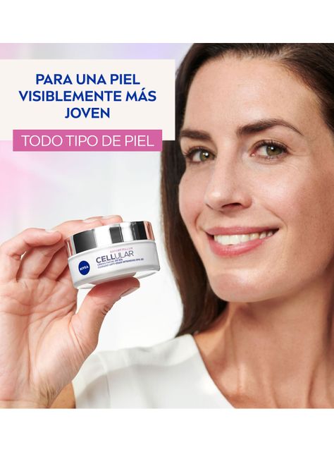 Crema Nivea Facial Hyaluron Cellular Filler Elasticidad & Anti-Gravedad Día 50 ml-3