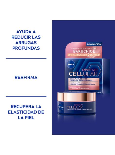 Crema Facial Anti-Edad Noche 50 ml Nivea-4