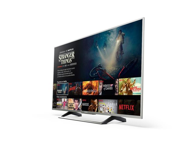LED 49" Sony Smart TV Ultra HD 4K 49X805-4