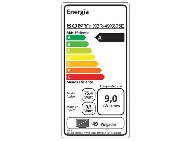 LED 49" Sony Smart TV Ultra HD 4K 49X805-8