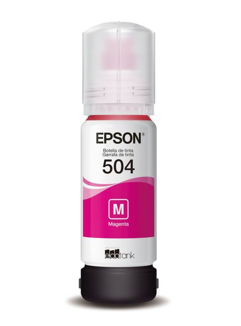 Tinta Epson T504 Rosado-0
