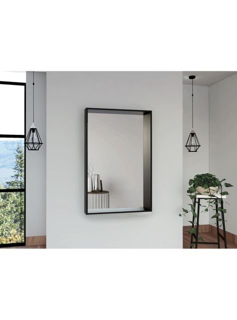 Espejo Trento Art Z Wengue 70 x 100 cm-0
