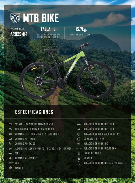 Bicicleta MTB TrxHyd Talla L Aro 29"-5