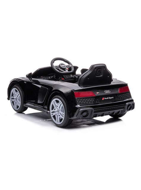 Auto Negro R8 Spyder Batería 12V Licencia Audi-2