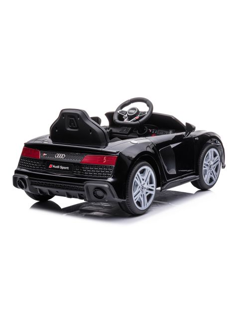 Auto Negro R8 Spyder Batería 12V Licencia Audi-3