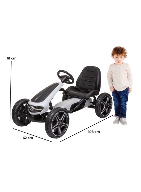 Go Kart a Pedales Licencia Original Mercedes Benz-4