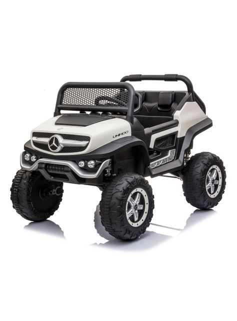 Auto a Batería Unimog Concept Blanco-0
