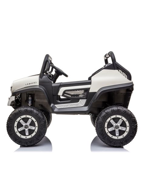 Auto a Batería Unimog Concept Blanco-3
