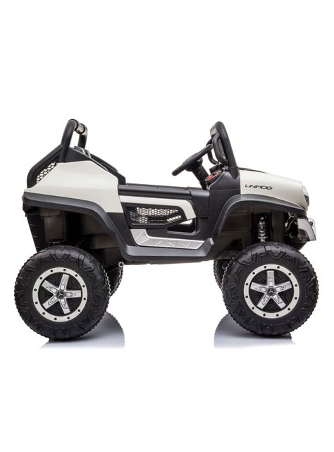 Auto a Batería Unimog Concept Blanco-2
