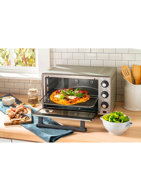 Horno Eléctrico con Freidora de Aire 25L TSSTTVLS25 Gris-4