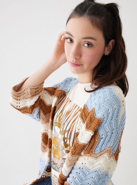 Sweater Tejido Líneas-1