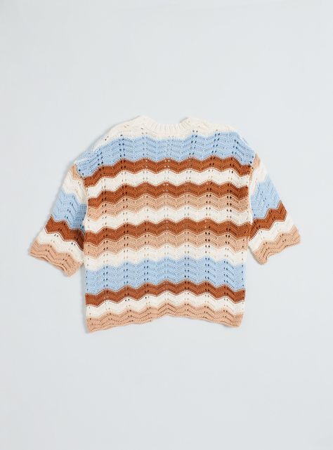Sweater Tejido Líneas-3