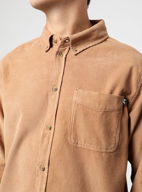 Camisa Corduroy Manga Larga-2