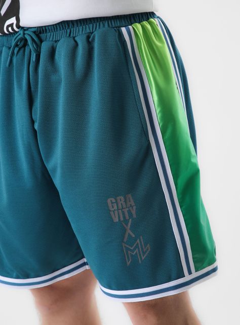 Short Sport Degrade Negro Gravity x Metallinguistica-3