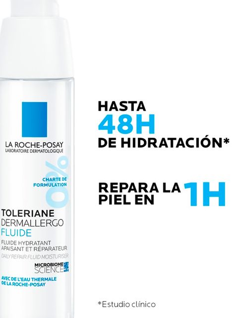 Crema Hidratante Toleriane Dermallergo Fluido 40 ml-3