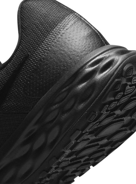 Zapatilla Running Negra Revolution 6 NN Hombre-3