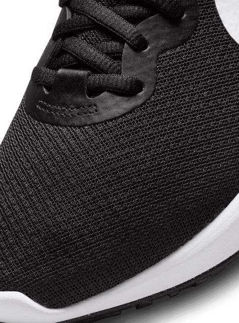 Zapatilla Running Negra Revolution 6 NN Mujer-2