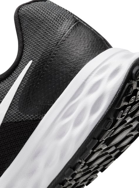 Zapatilla Running Negra Revolution 6 NN Mujer-3
