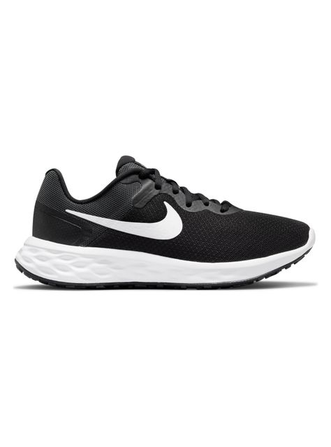 Zapatilla Running Negra Revolution 6 NN Mujer-0