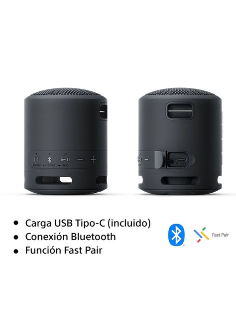 Parlantes Bluetooth Extra Bass XB13 Negro-1