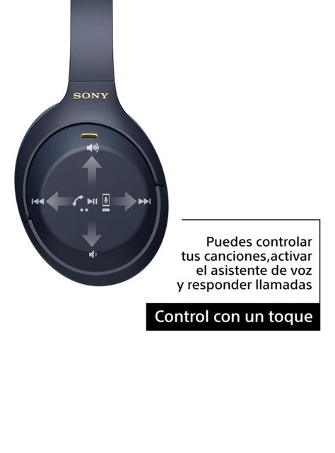 Audífonos Bluetooth Noise Cancelling WH-1000XM4 Azul-4