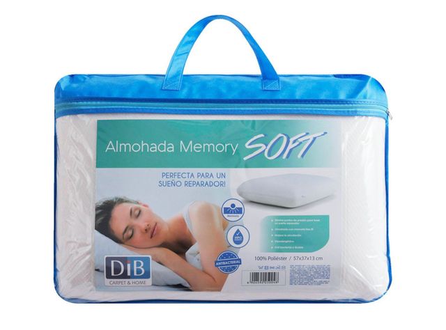 Almohada DIB Viscoelástica Memory Soft 57 x 37 x 13 Dib-0