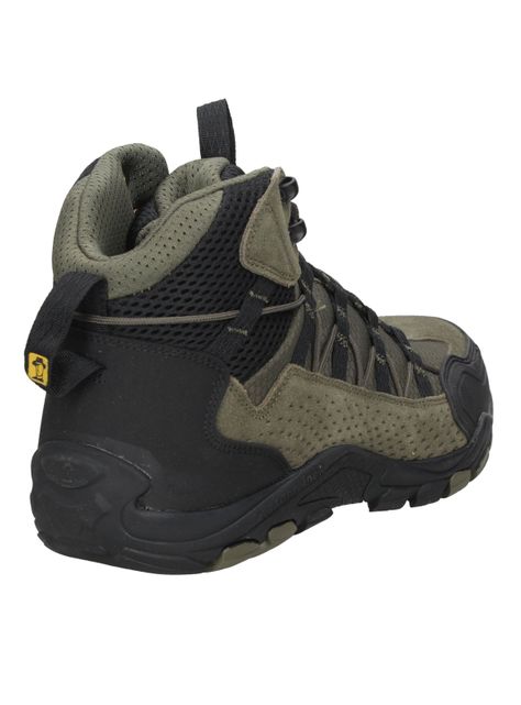 Zapatilla Outdoor Cuero Pi011 con Caña Hombre-4