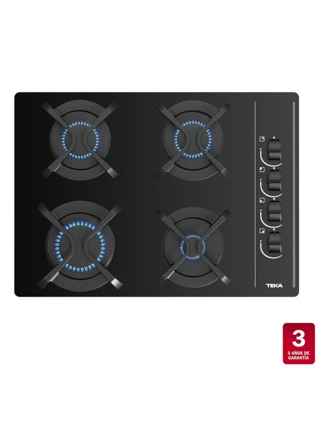 Kit Empotrable Horno HBB 535 SS + Encimera a Gas GBC 64003 KBB + Campana TL 6310 Inox-3