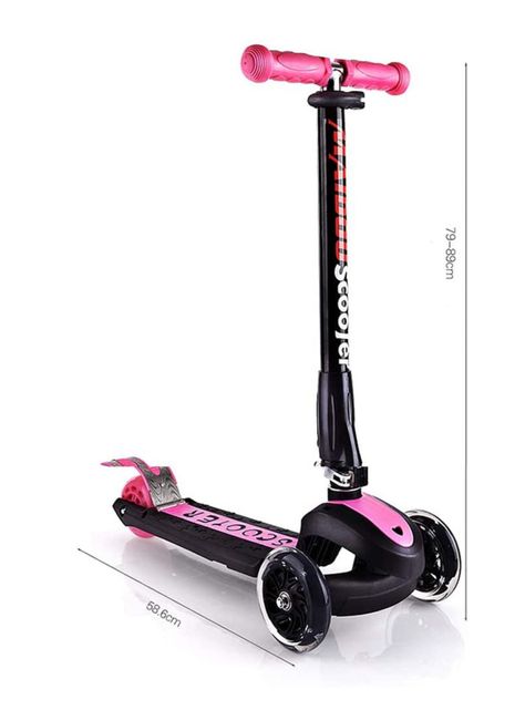 Scooter Rosado Kidscool-1