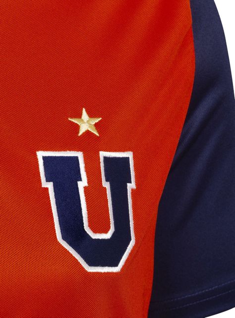 Camiseta de Fútbol Visitante Club Univ.de Chile-2
