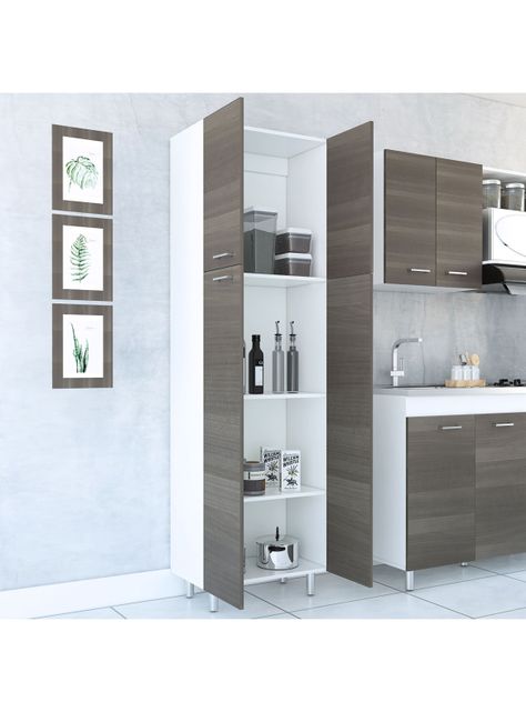 Mueble Alacena Rossi Blanco-Olivo-4