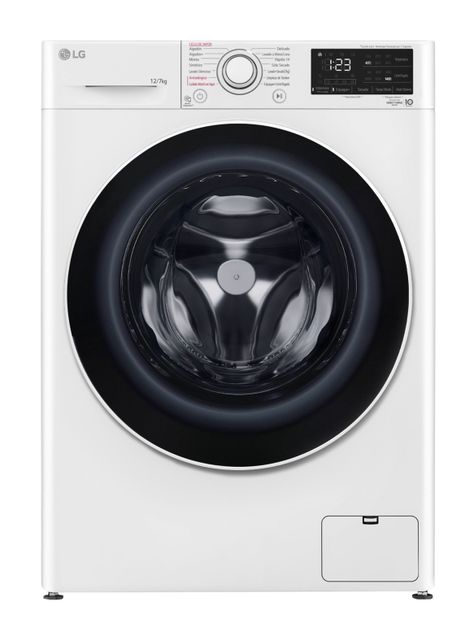Lavadora-Secadora Frontal 12/7 Kg con AIDD WD12WVC5S6  Blanca-0