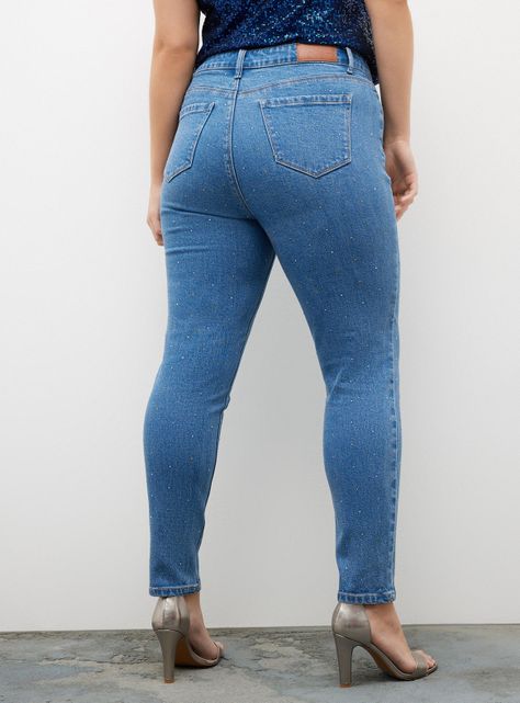 Jeans Tiro Alto Aplicaciones-1