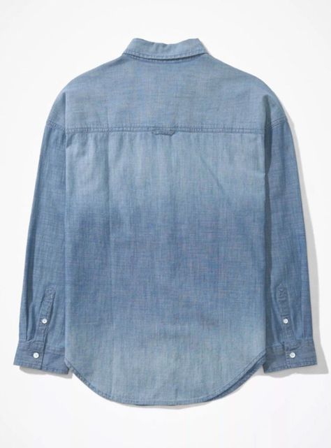 Camisa Denim Botones y Bolsillos-3