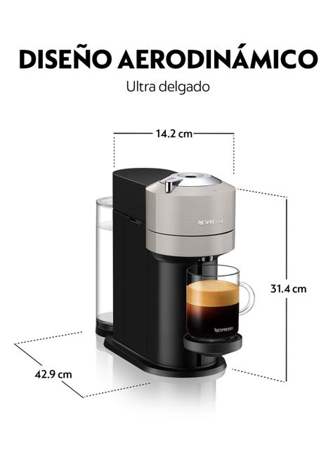 Cafetera de Cápsulas Vertuo Next Gris-1