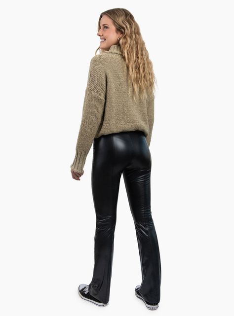 Pantalón Pu Alma Negro-1