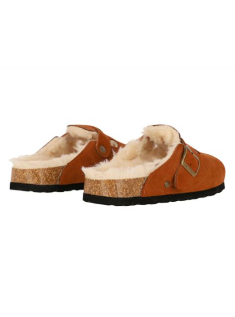 Babucha Slipper Cuero Mujer-2