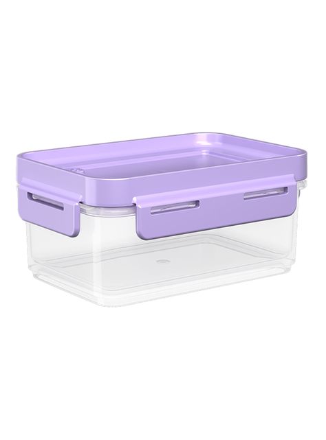 Pote Contenedor Hermético Tapa Flap 250 Ml Lavanda-0