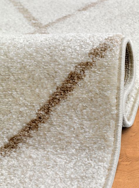 Alfombra Florida Beige 120 x 180 cm Rombos Café-1