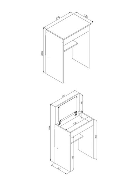 Tocador con Espejo Mimo-1
