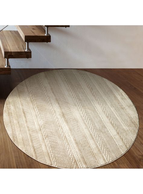 Alfombra Redonda Babil 59 Beige 240 x 240 cm-5